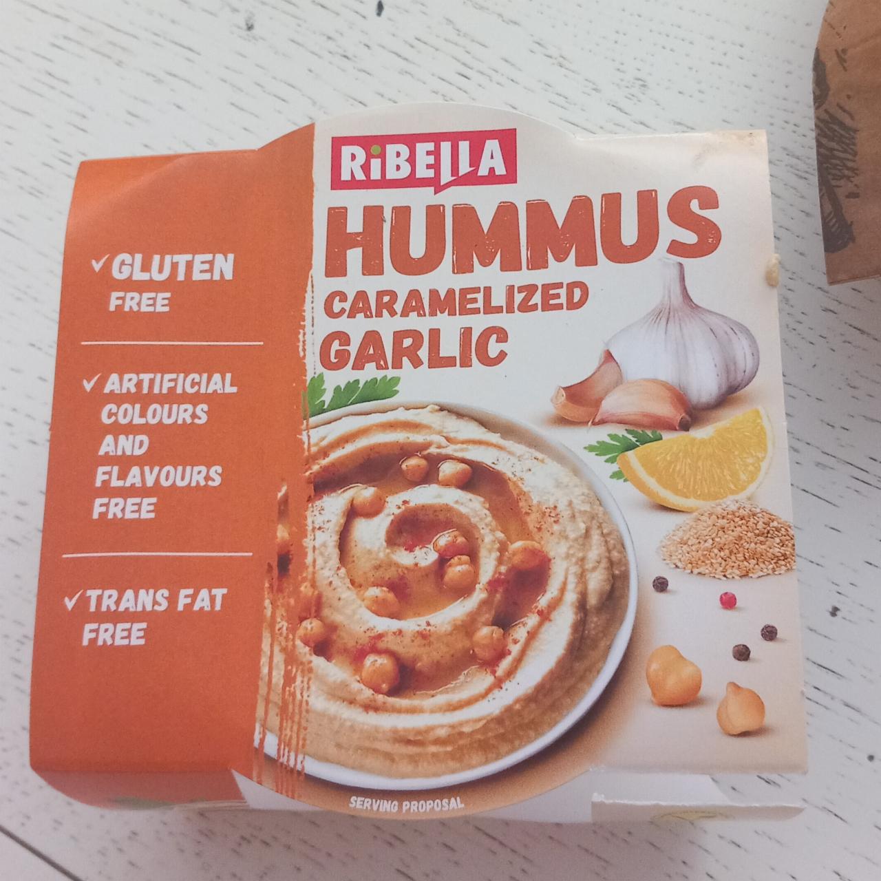 Fotografie - Hummus caramelized garlic Ribella