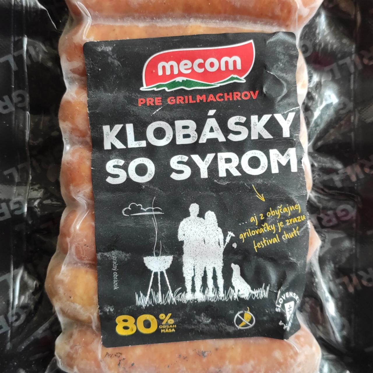 Fotografie - Klobásky so syrom Mecom