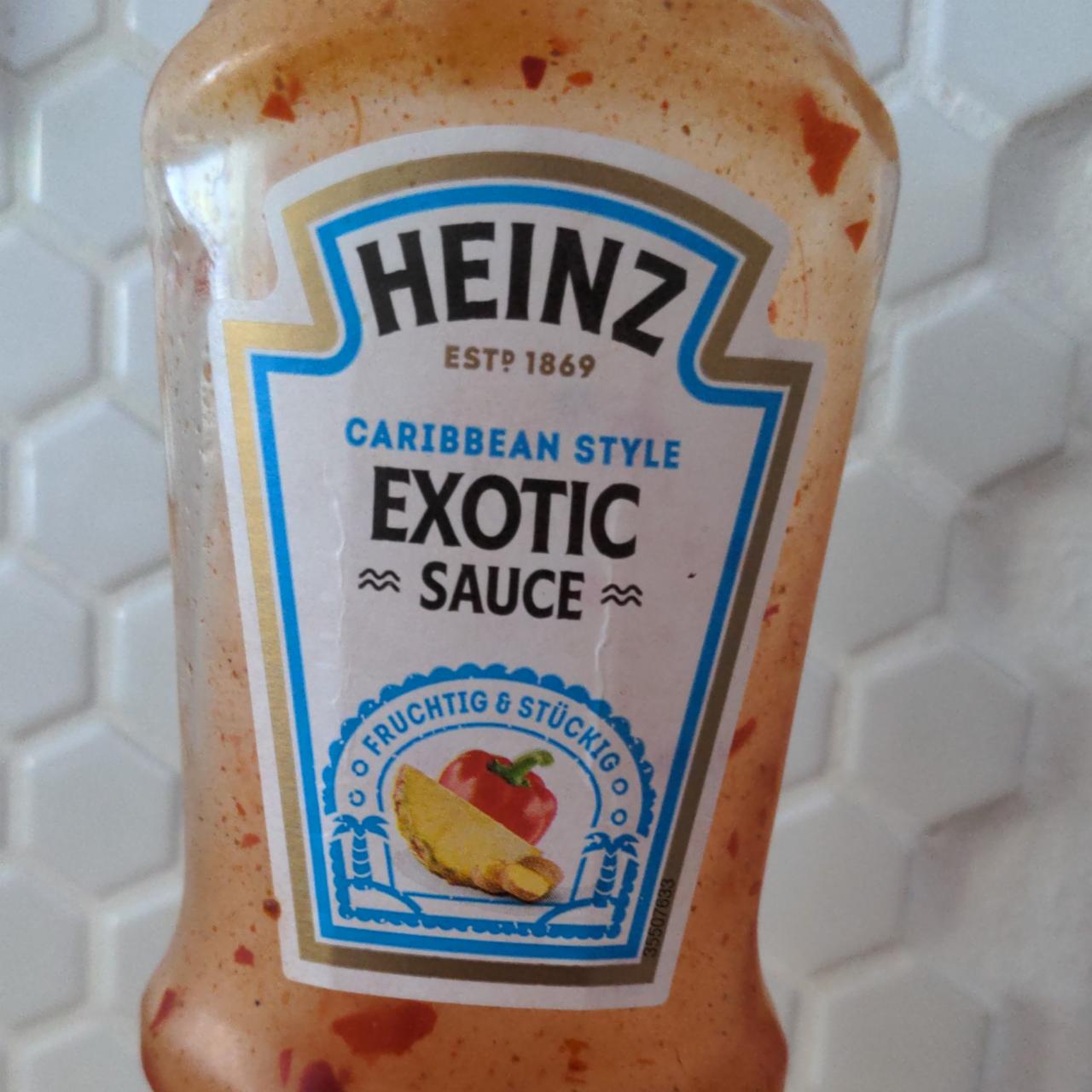 Fotografie - Caribbean style exotic sauce Heinz