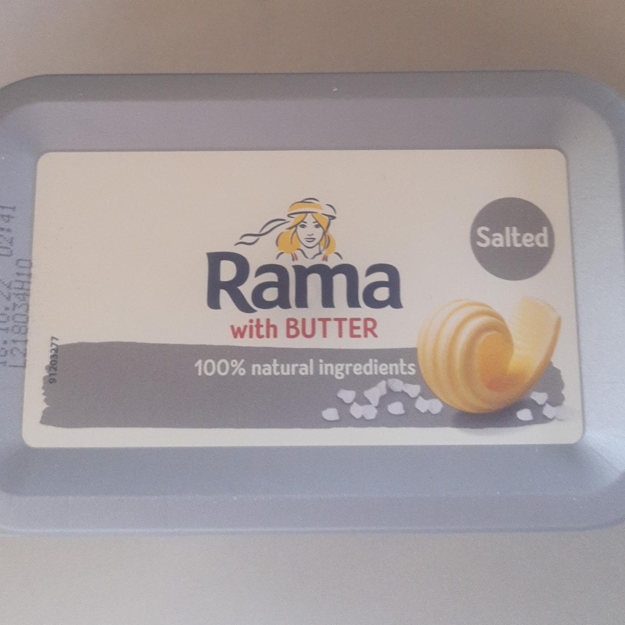 Fotografie - Rama with Butter Salted