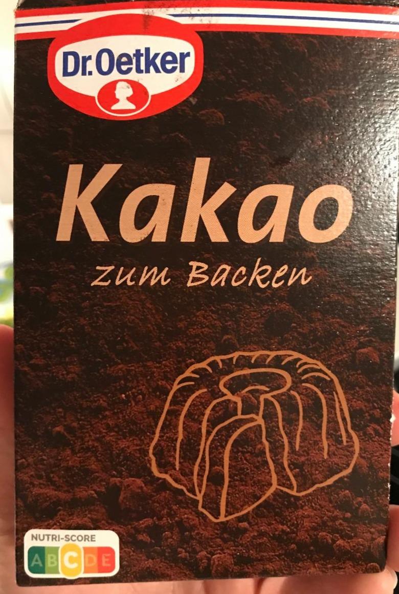 Fotografie - Kakao zum Backen Dr.Oetker