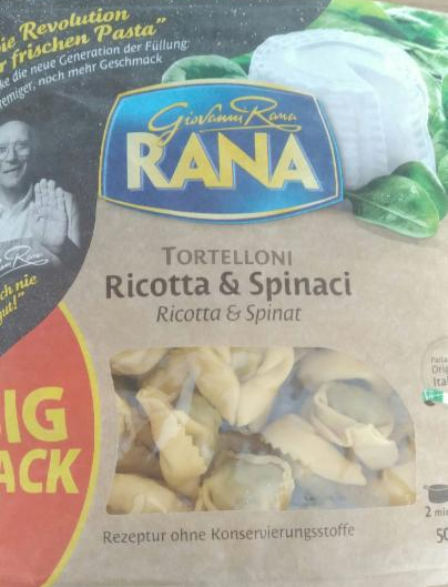 Fotografie - Tortelloni ricotta a špenát