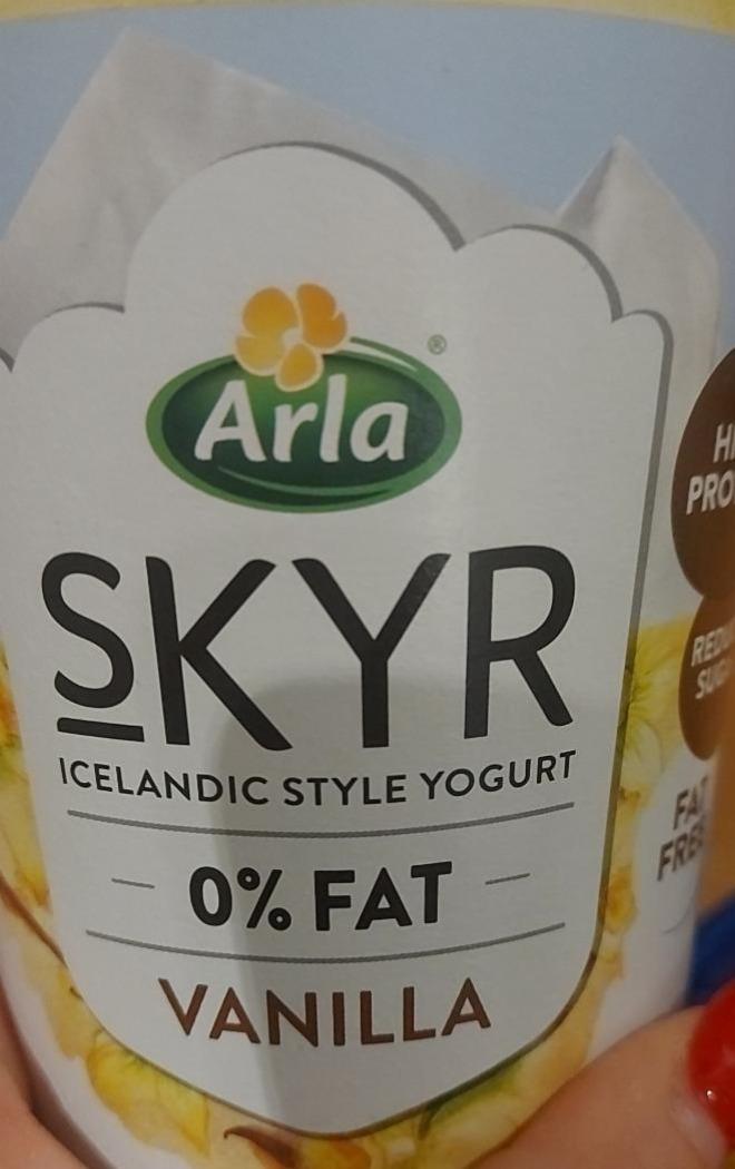 Fotografie - skyr vanilla Arla