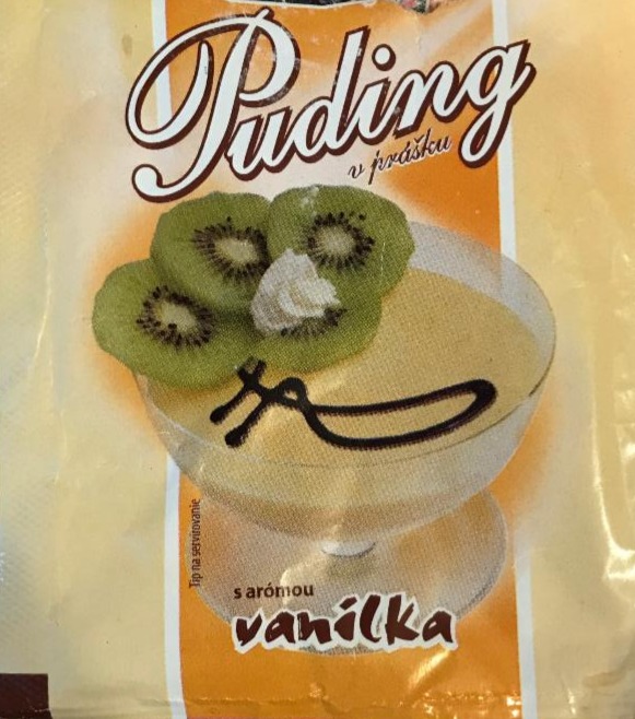 Fotografie - puding v prášku vanilka