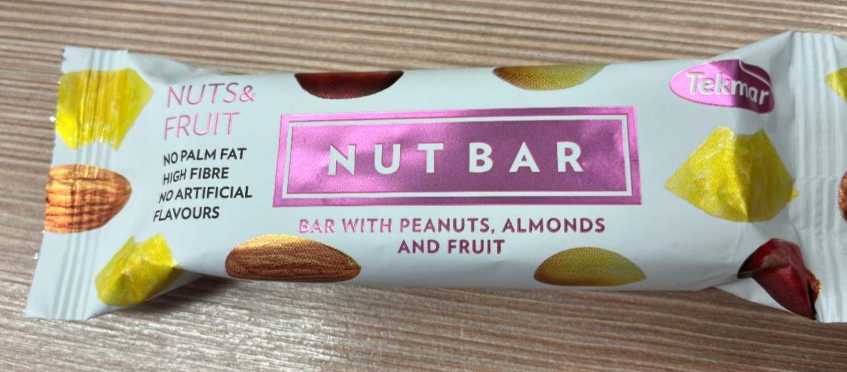 Fotografie - Nut Bar Nuts & Fruits Tekmar