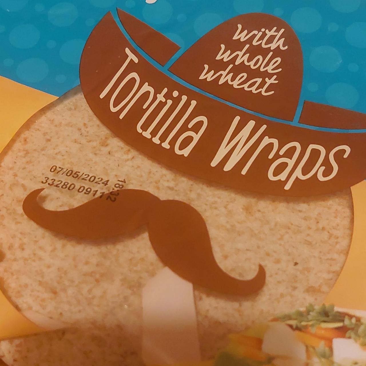 Fotografie - Tortilla wraps wholemeal celozrnná Snack Day