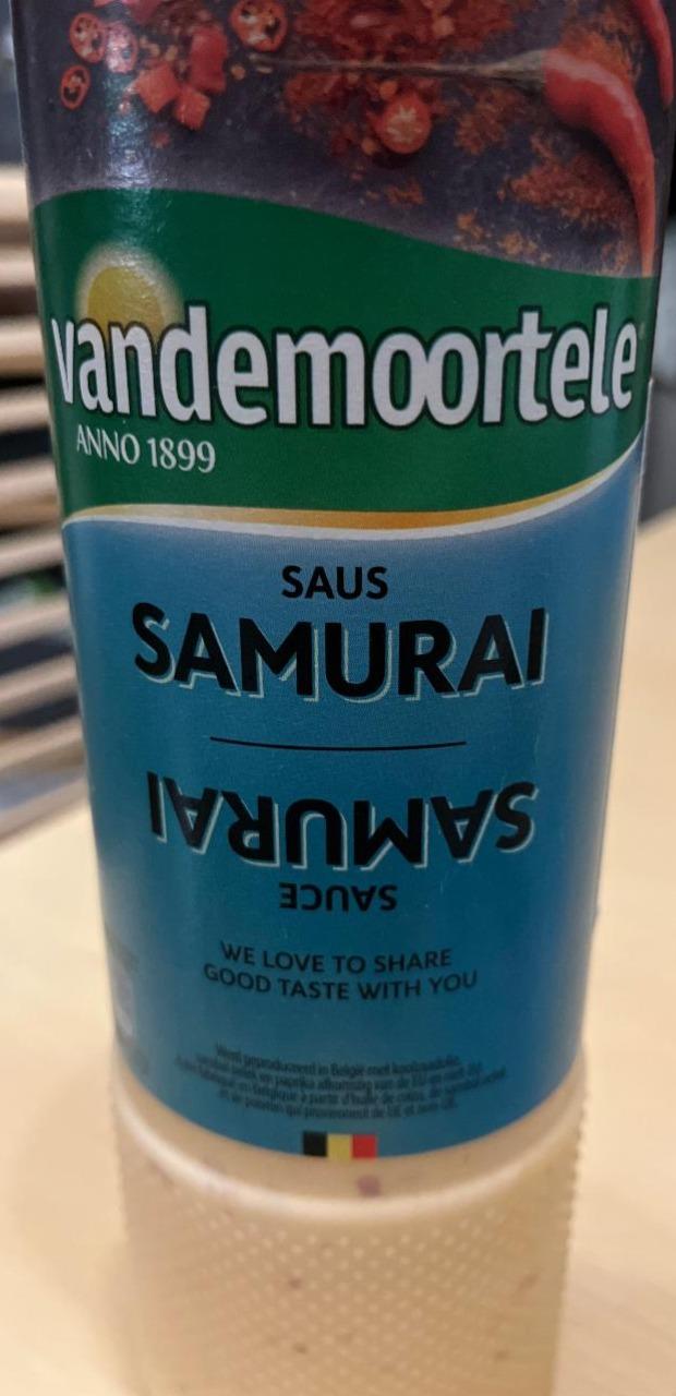 Fotografie - Saus Samurai Vandemoortele