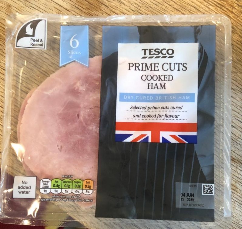 Fotografie - Prime Cuts Cooked Ham Tesco