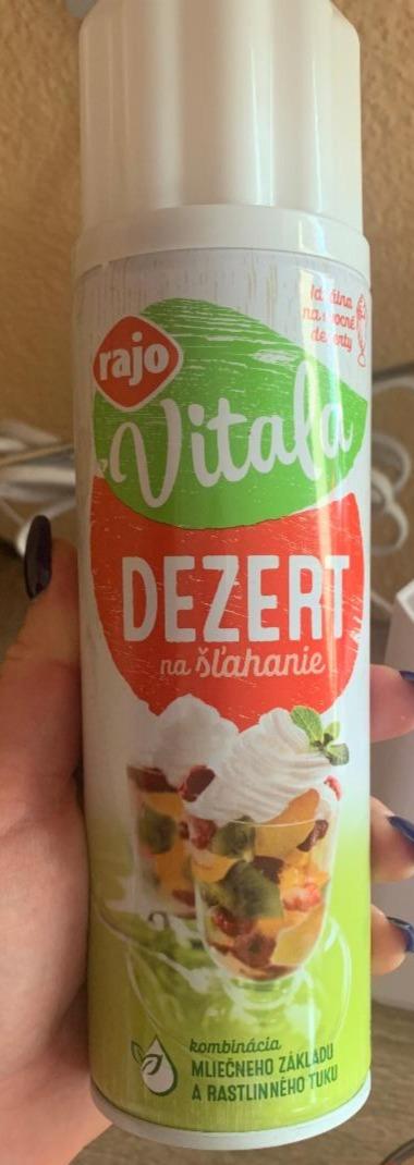 Fotografie - Vitala Dezert na šľahanie Rajo