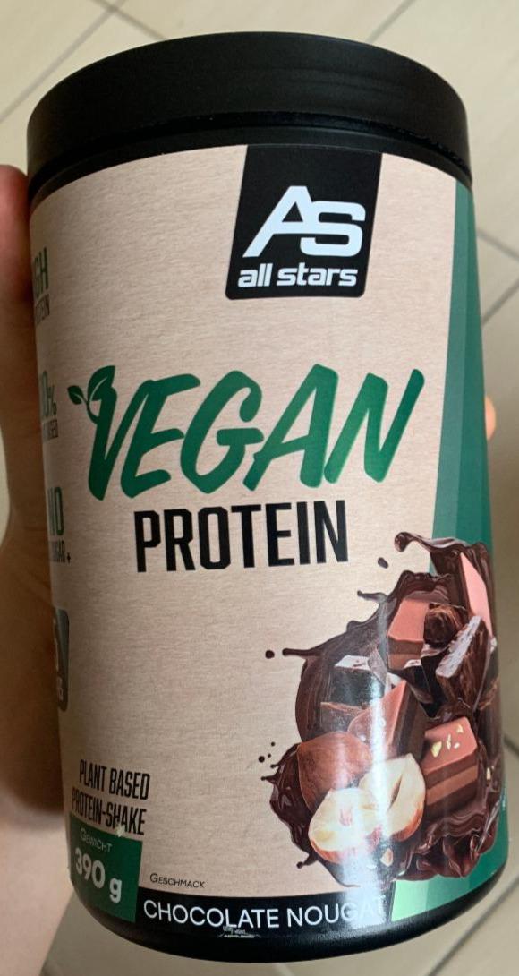 Fotografie - Vegan Protein Chocolate Nougat All Stars