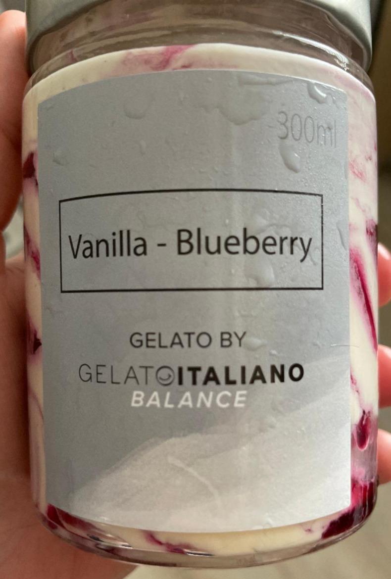 Fotografie - Vanilla - Blueberry Gelato By Gelato Italiano Balance