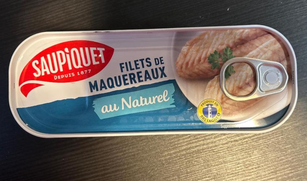 Fotografie - Filets De Maquereaux au Naturel Saupiquet