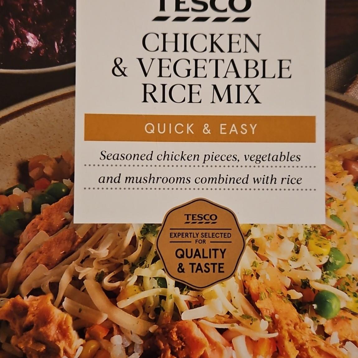 Fotografie - Chicken & Vegetable Rice Mix Tesco