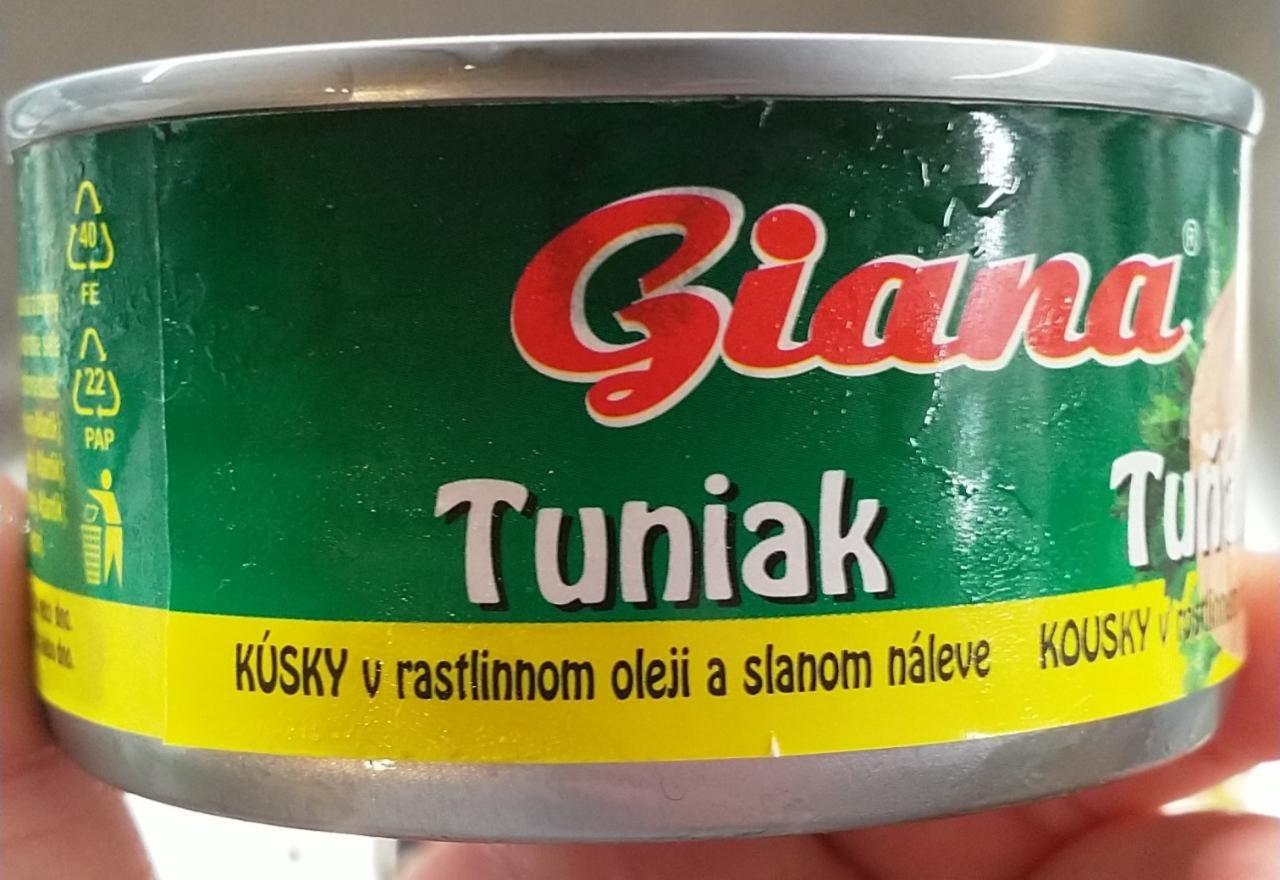 Fotografie - Tuniak kúsky v rastlinnom oleji a slanom náleve Giana