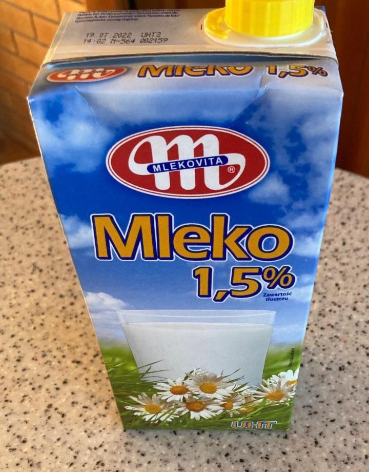Fotografie - mleko 1,5% mlekovita