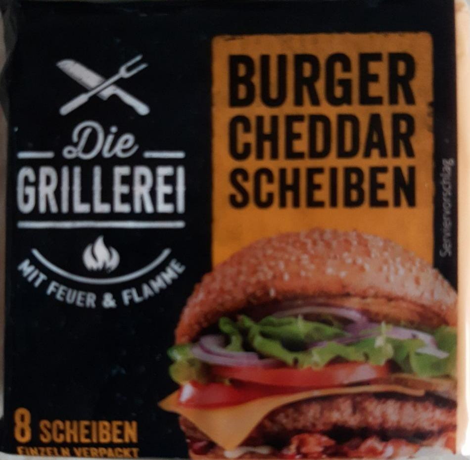 Fotografie - burger cheddar scheiben