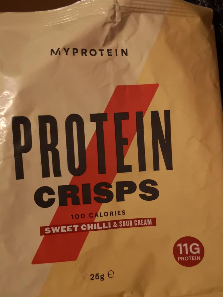 Fotografie - Sweet chilli & sour cream Protein Crisps