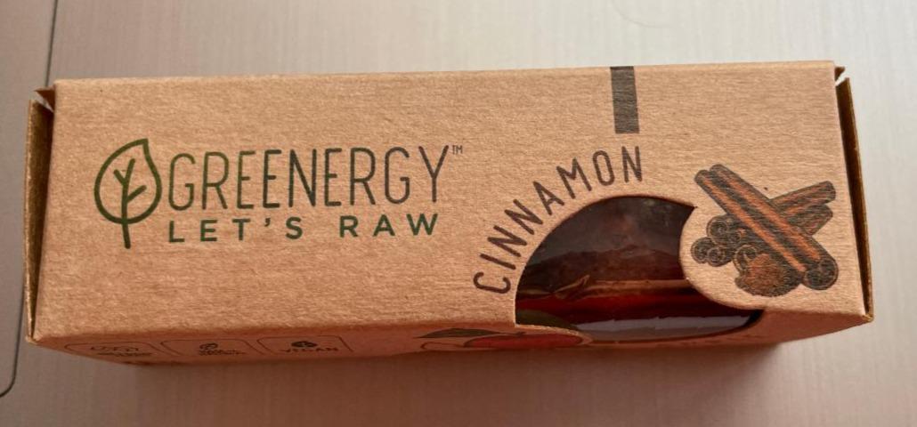 Fotografie - Greenergy let’s raw cinnamon