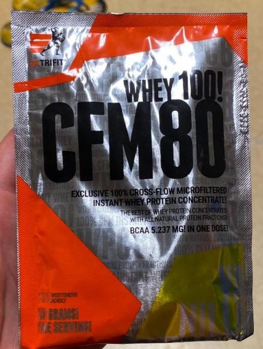 Fotografie - Whey 100! CFM80 Vanilla Extrifit