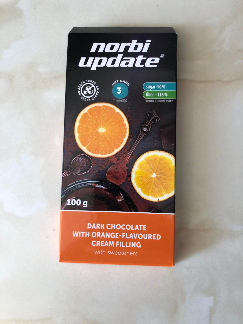 Fotografie - update horka cokolada plnena pomarancovym kremom