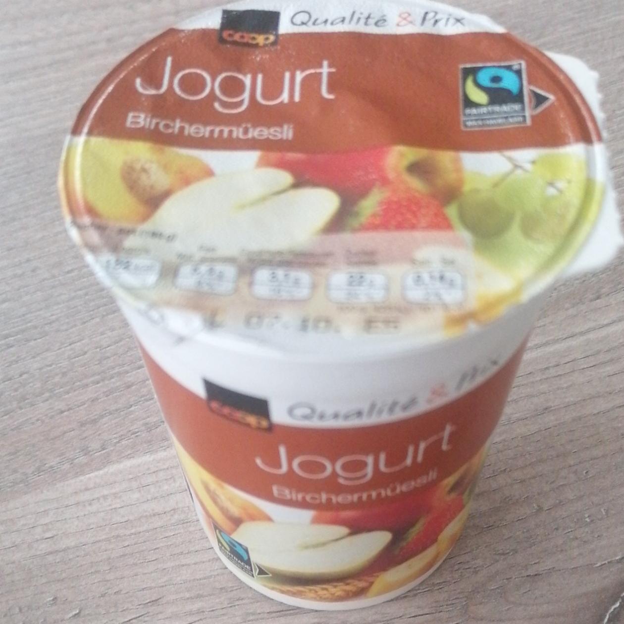 Fotografie - Jogurt Birchermüesli Coop