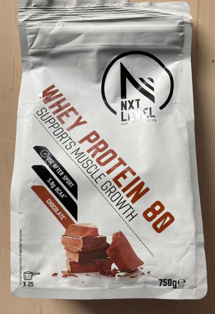 Fotografie - Whey protein 80 Chocolate NXT Level