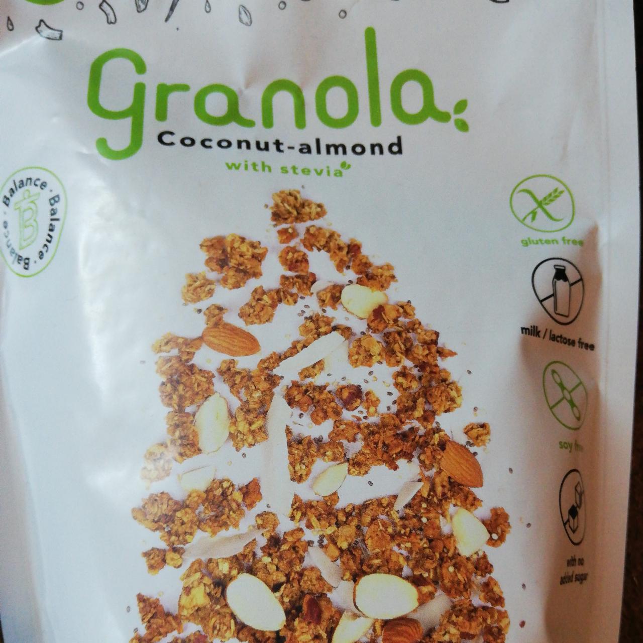 Fotografie - Granola coconut-almond with stevia Gabijó