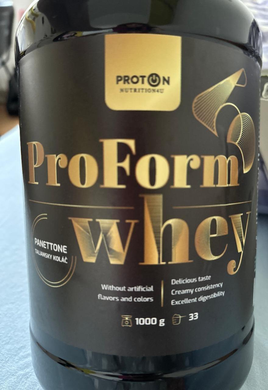 Fotografie - ProForm whey Panettone Proton