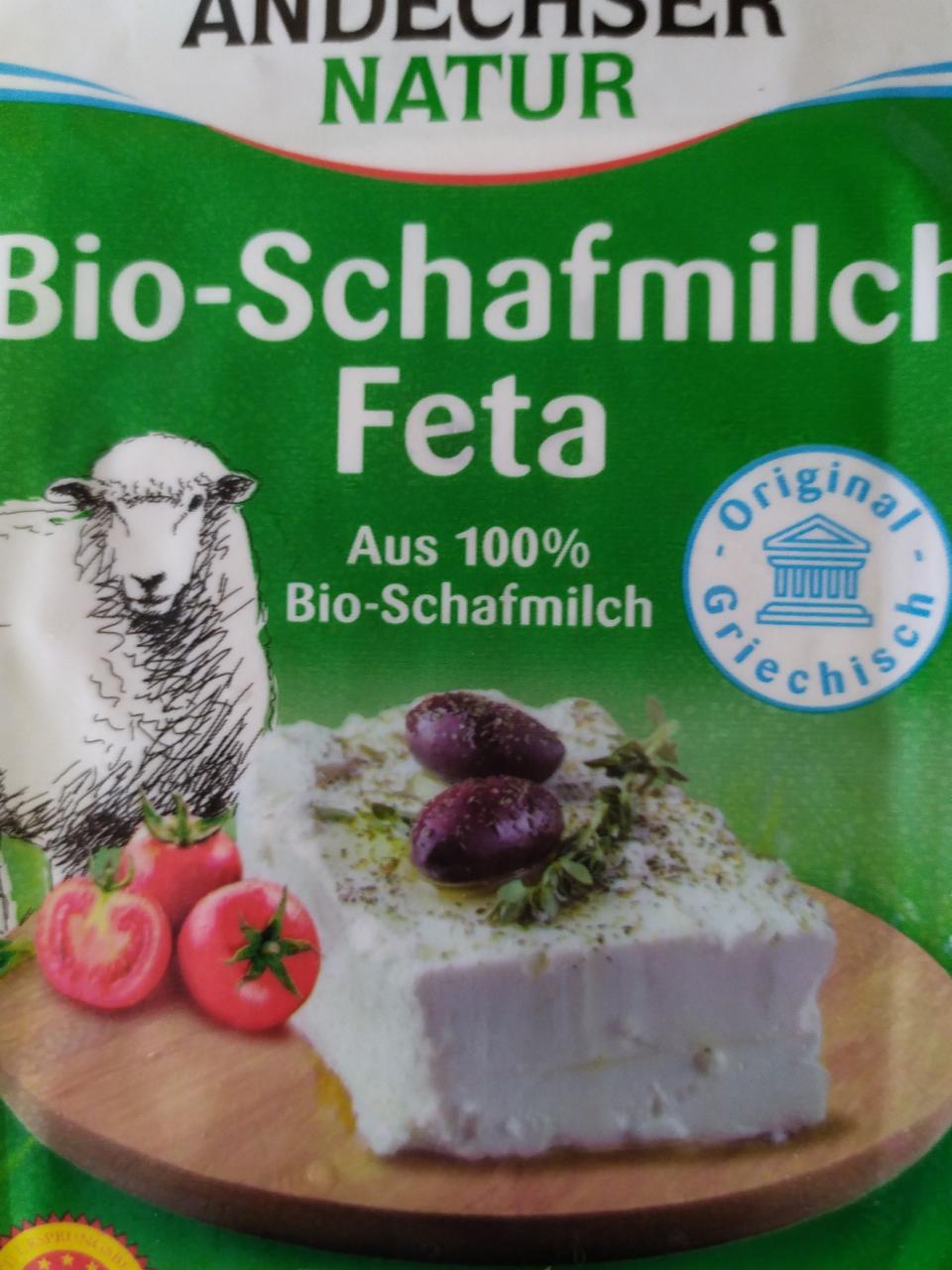 Fotografie - Bio-Schafmilch feta Andechser natur