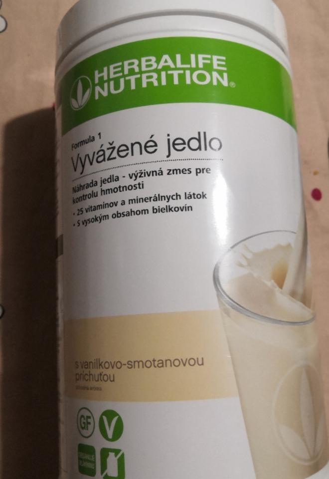 Fotografie - Formula 1 Vyvážené jedlo s vanilkovo-smotanovou príchuťou Herbalife Nutrition