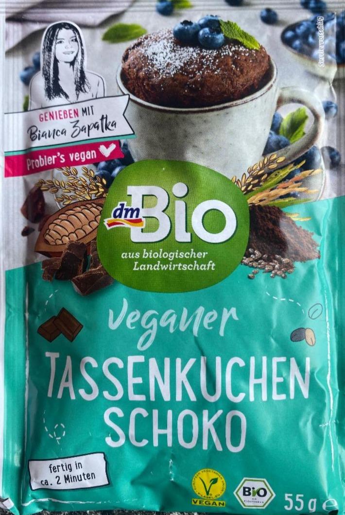 Fotografie - Veganer Tassenkuchen schoko dmBio