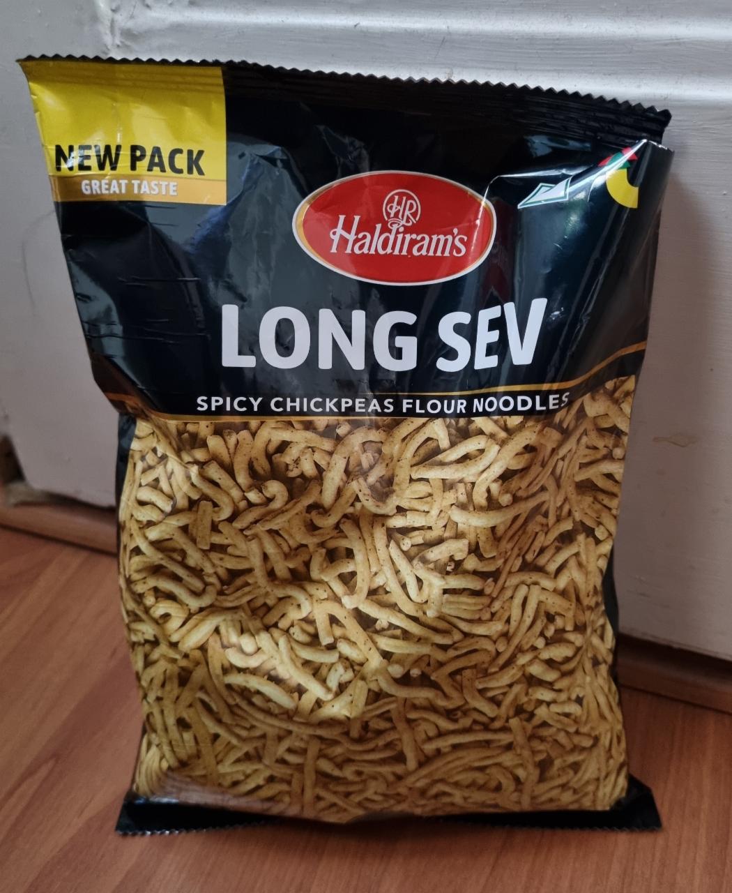 Fotografie - Haldiram's Long Sev spicy chickpeas flour noodles