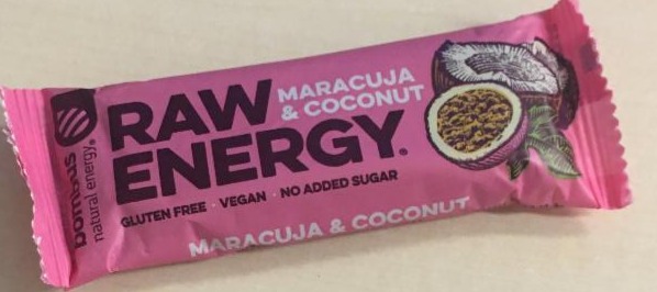 Fotografie - Raw Energy Maracuja & Coconut Bombus