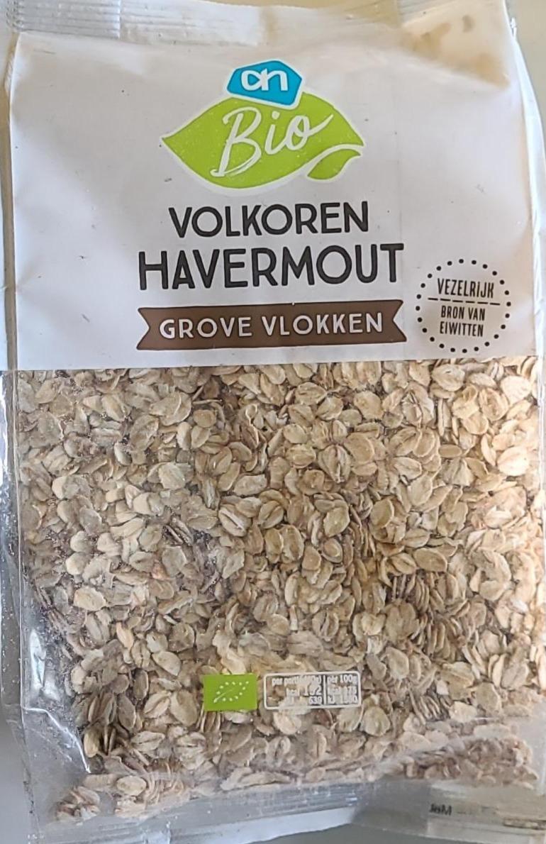 Fotografie - Bio Volkoren Havermout Grove vlokken AH