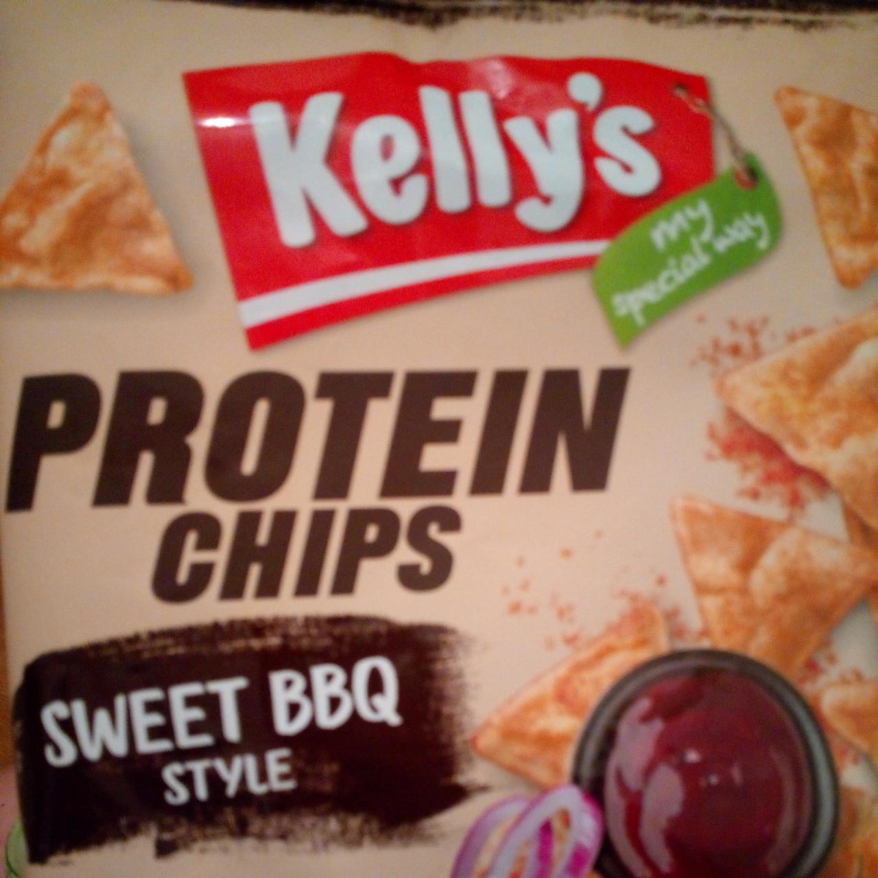 Fotografie - protein chips sweet BBQ style Kelly´s