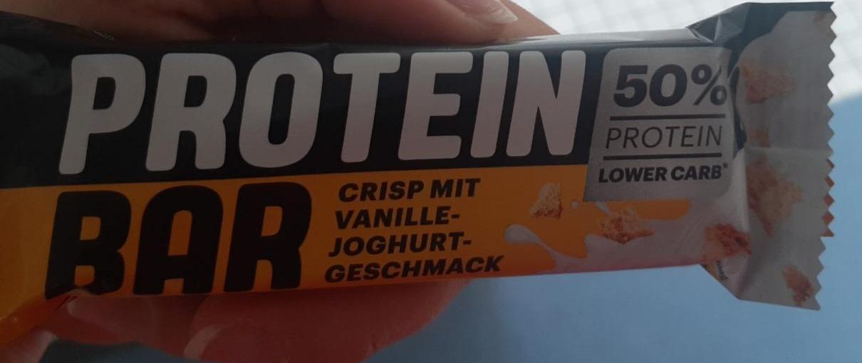 Fotografie - protein bar crisp mit vanille joghurt geschmack