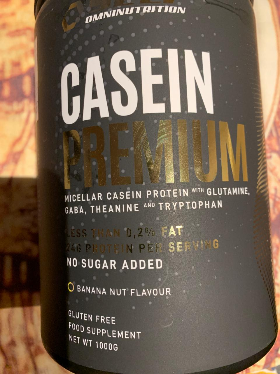 Fotografie - Casein Premium Banana nut