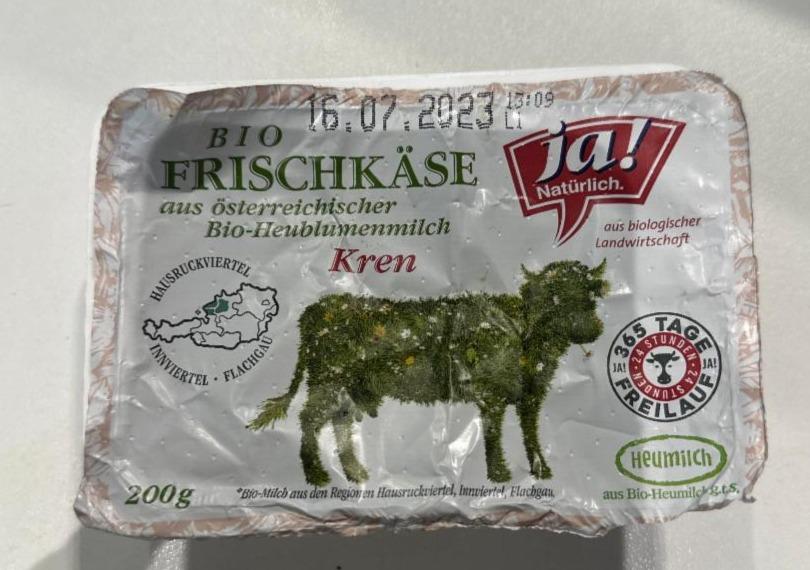 Fotografie - Bio Frischäse Kren ja! Natürlich.