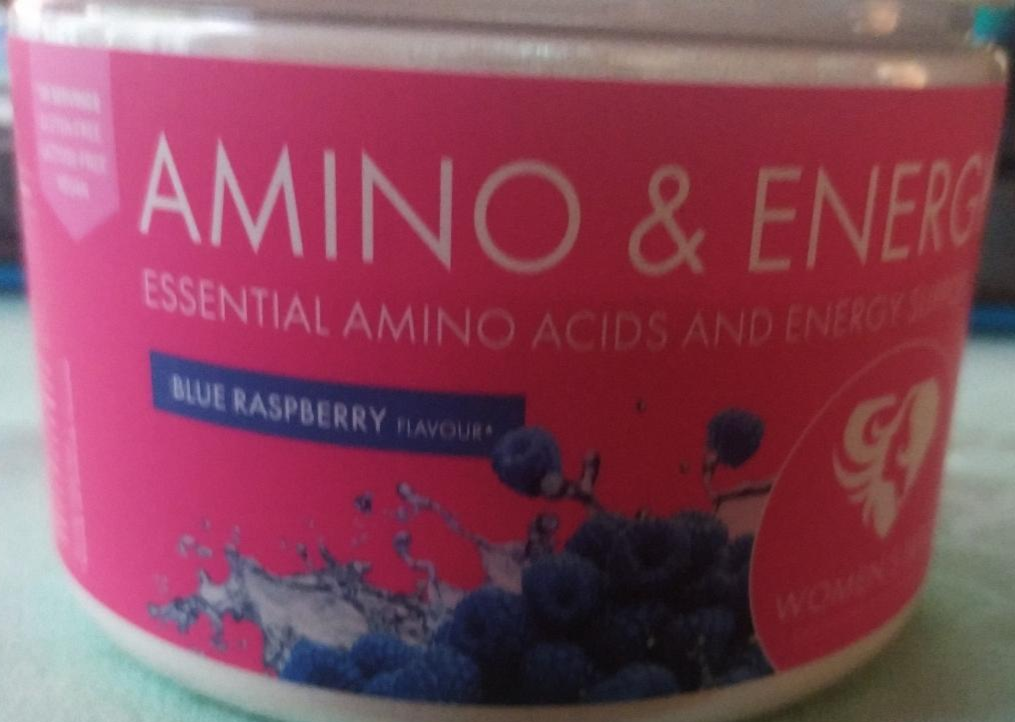 Fotografie - Amino and energy blue raspberry