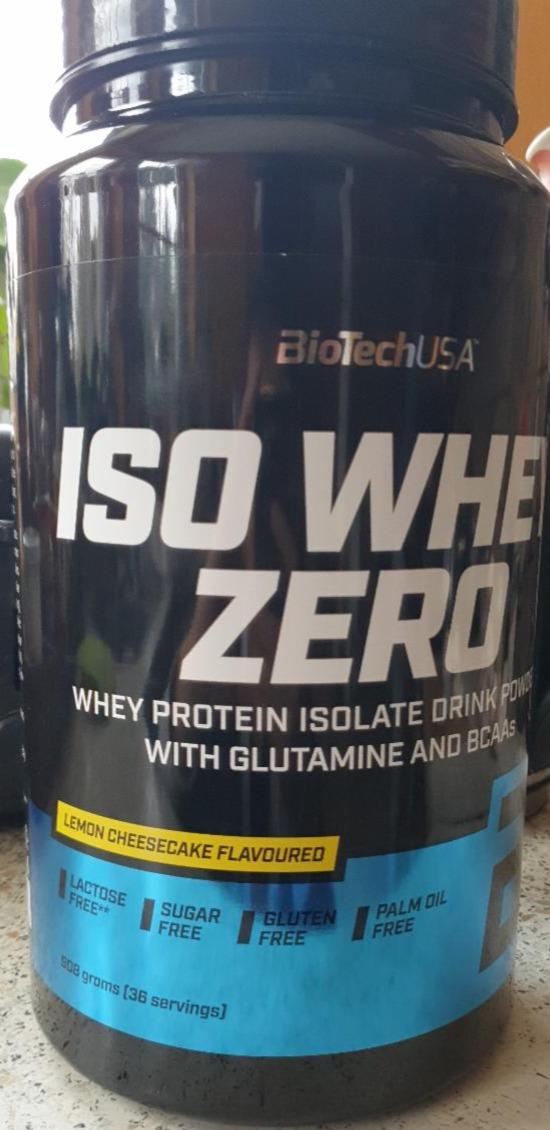 Fotografie - Iso Whey Zero lemon-cheesecake flavoured BioTechUSA