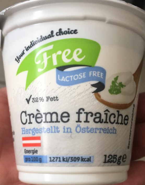 Fotografie - Creme Fraiche Spar