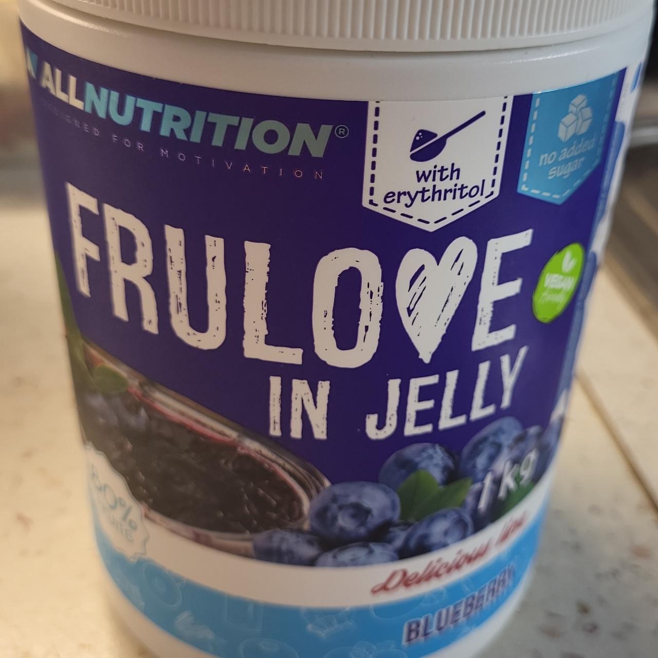 Fotografie - Frulove in jelly Blueberry Allnutrition