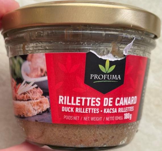 Fotografie - Rillettes de canard Profuma