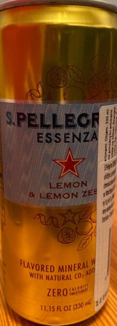 Fotografie - Essenza Lemon San Pellegrino