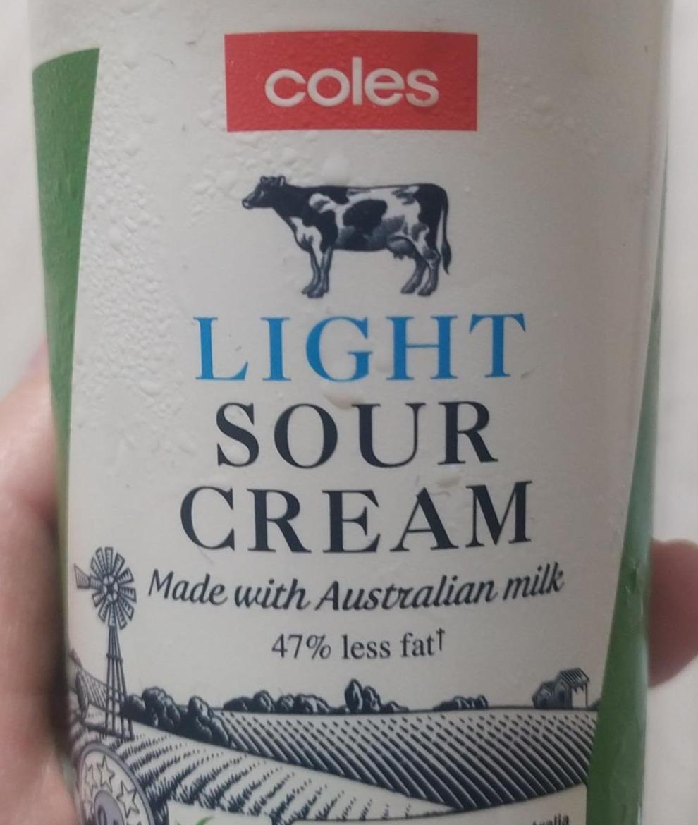 Fotografie - Light sour cream Coles