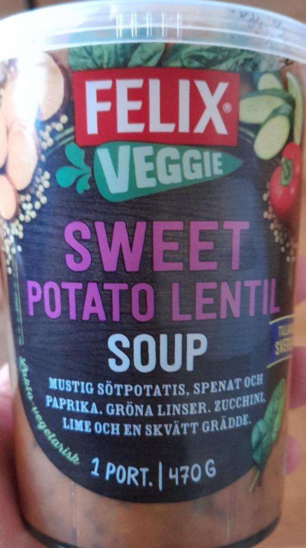 Fotografie - Sweet Potato Lentil soup Felix veggie