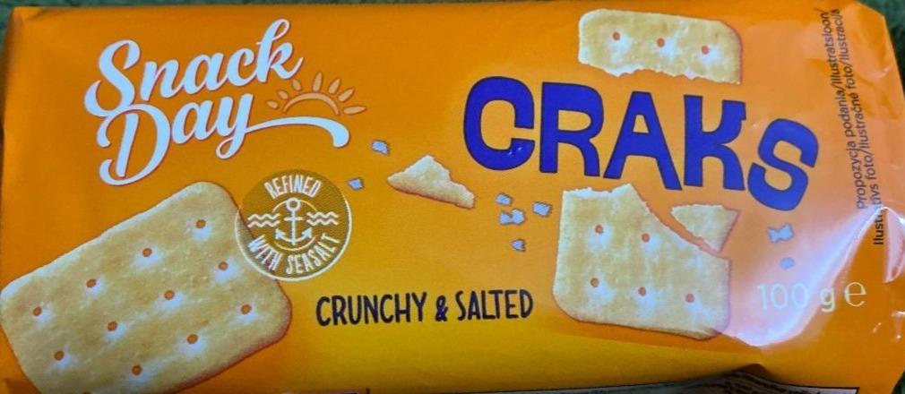 Fotografie - Craks Salted Crackers Snack Day
