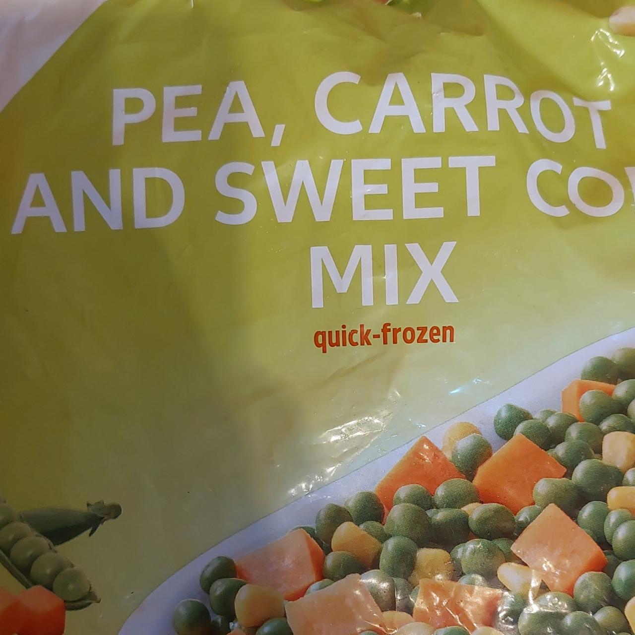 Fotografie - K-classic - pea, careot and sweet corn mix