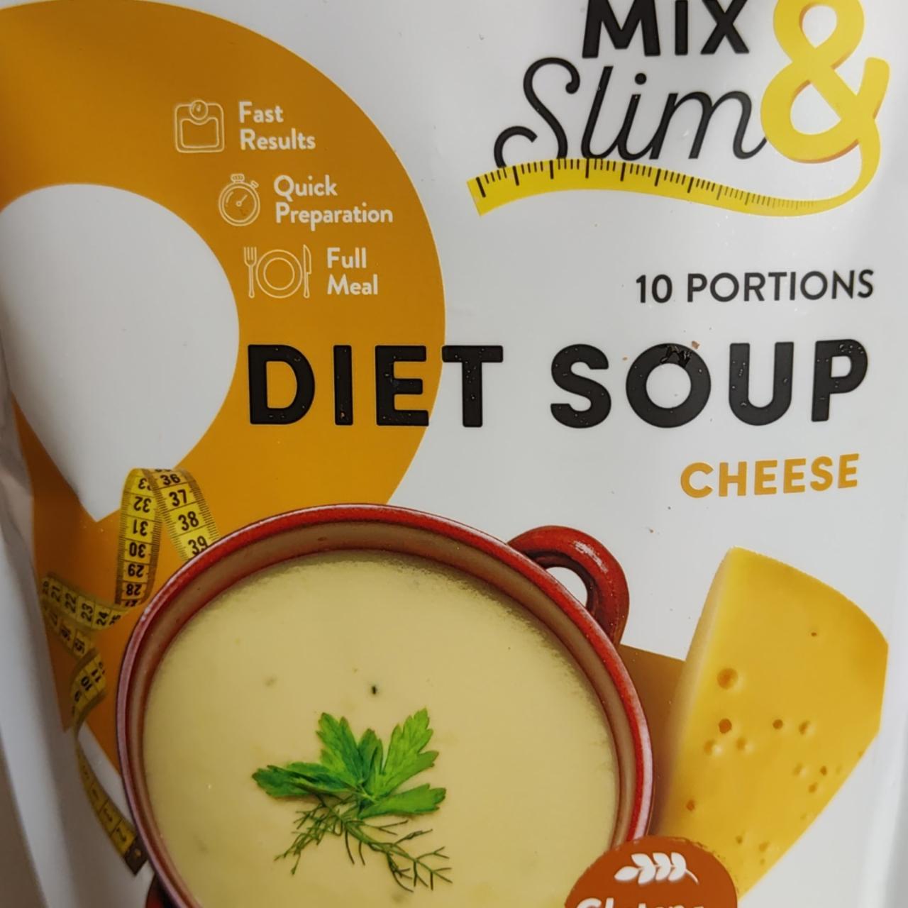 Fotografie - Diet soup cheese Mix & Slim