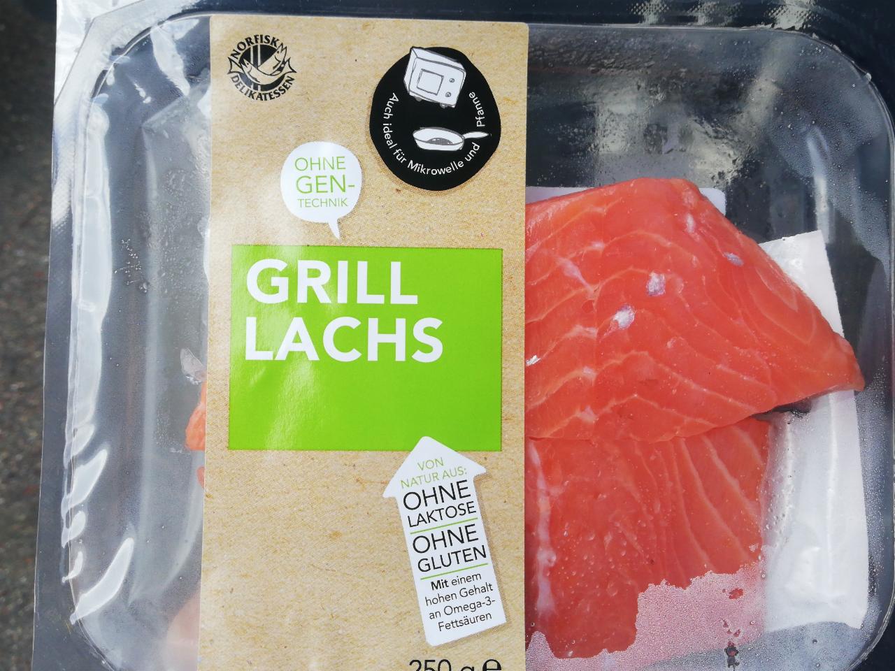 Fotografie - Grill Lachs 